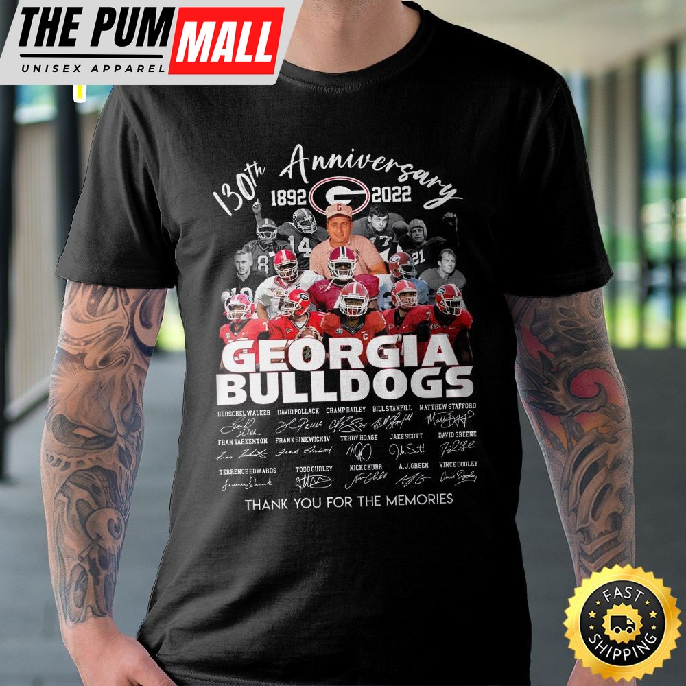 130th Anniversary Georgia Bulldogs Unisex T-Shirt