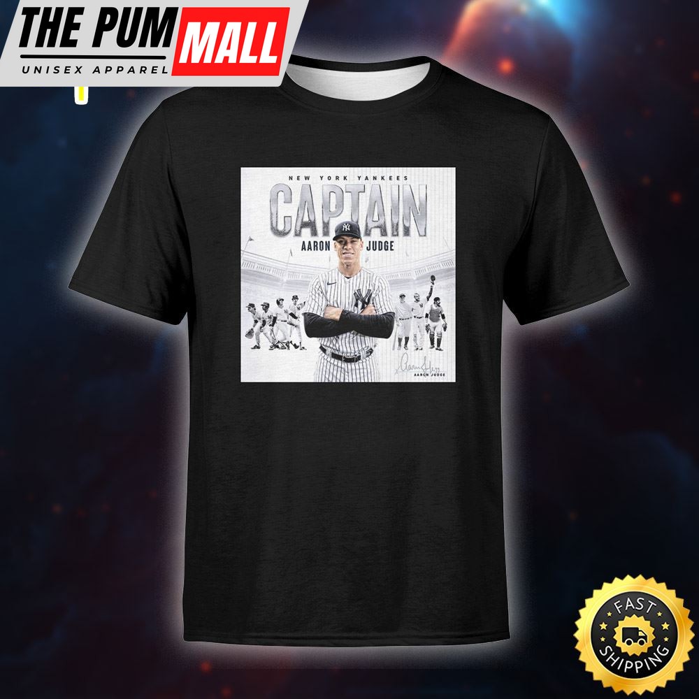 16th Captain In Franchise History Captain Aaron Judge Poster T-Shirt