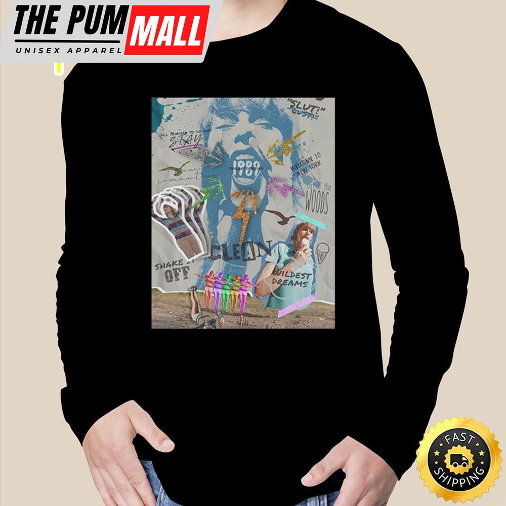 1989 Taylors Version Scrapbook Wallpaper Taylor Swift The Eras Tour T-Shirt