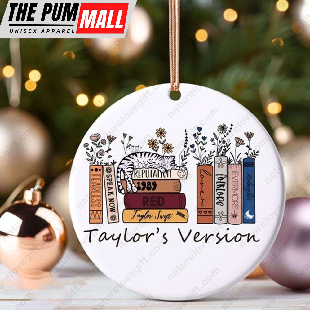 1989 Taylors Version Taylor Swift Christmas Ornament Gift for Fan Limited Edition