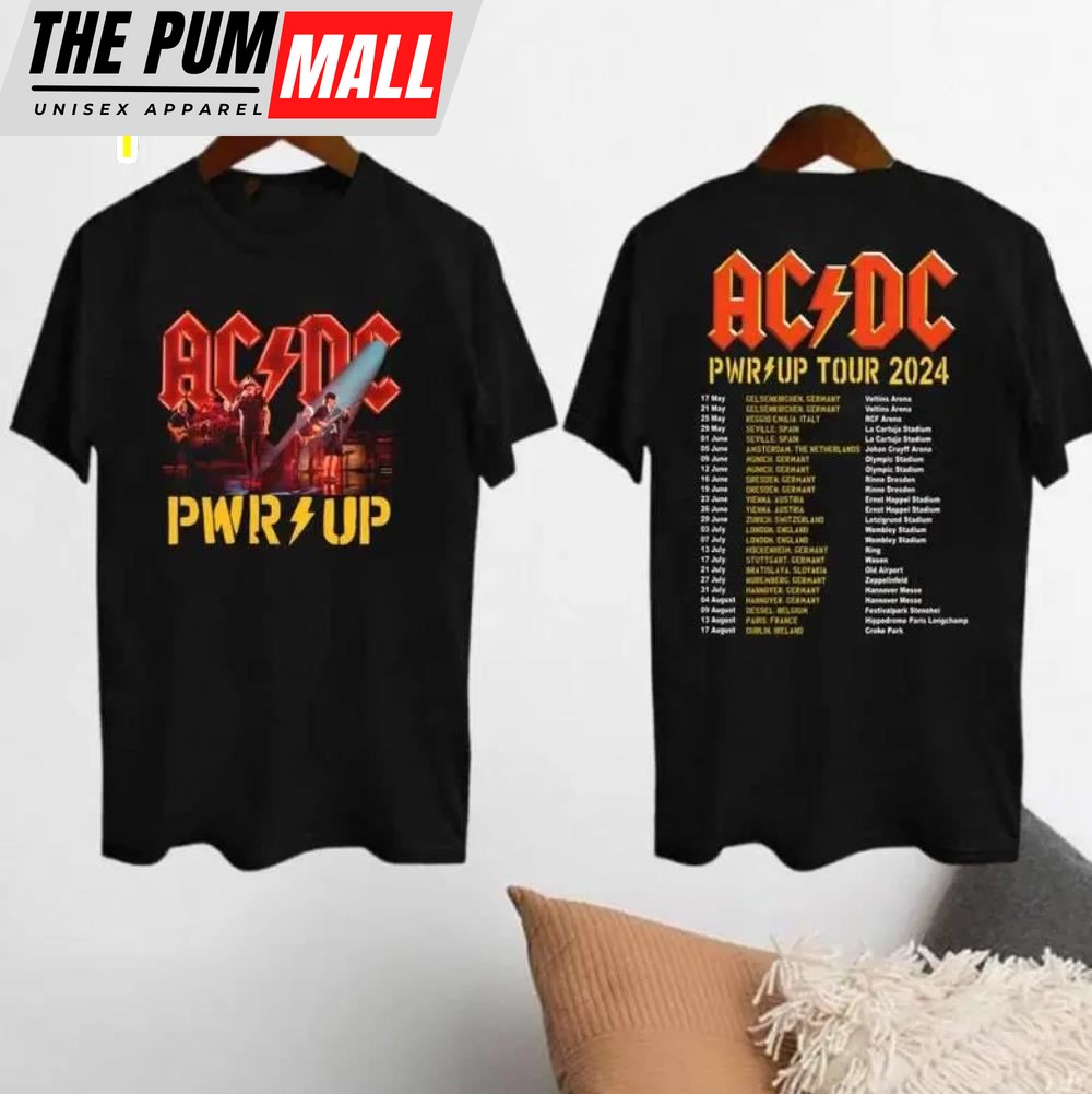 2024 ACDC Pwr Up World Tour Shirt