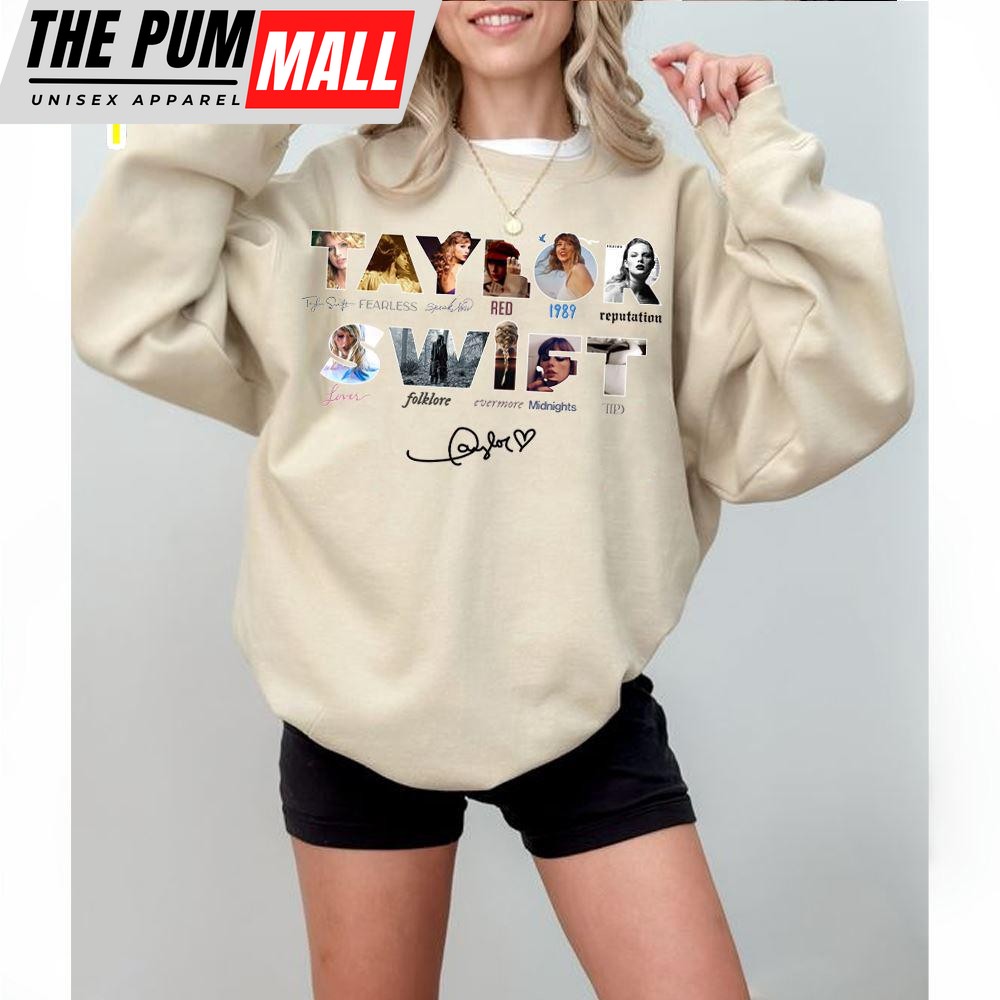 2024 Taylor Swift Albums Sweatshirt  For Fans