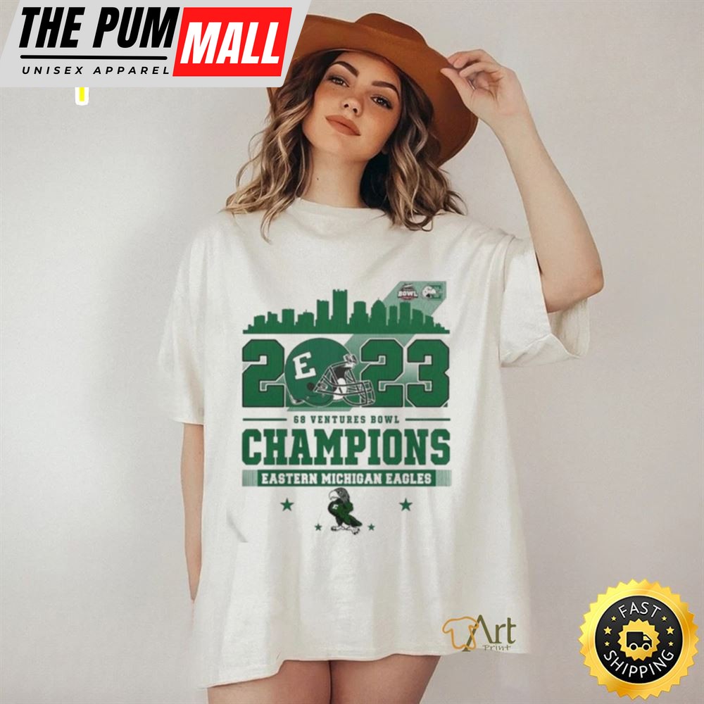 2025 Go Ventures Bowl Champions Eastern Michigan Eagles Shirt