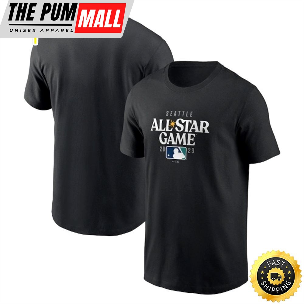 2025 MLB All-Star Game Essential Black T-shirt
