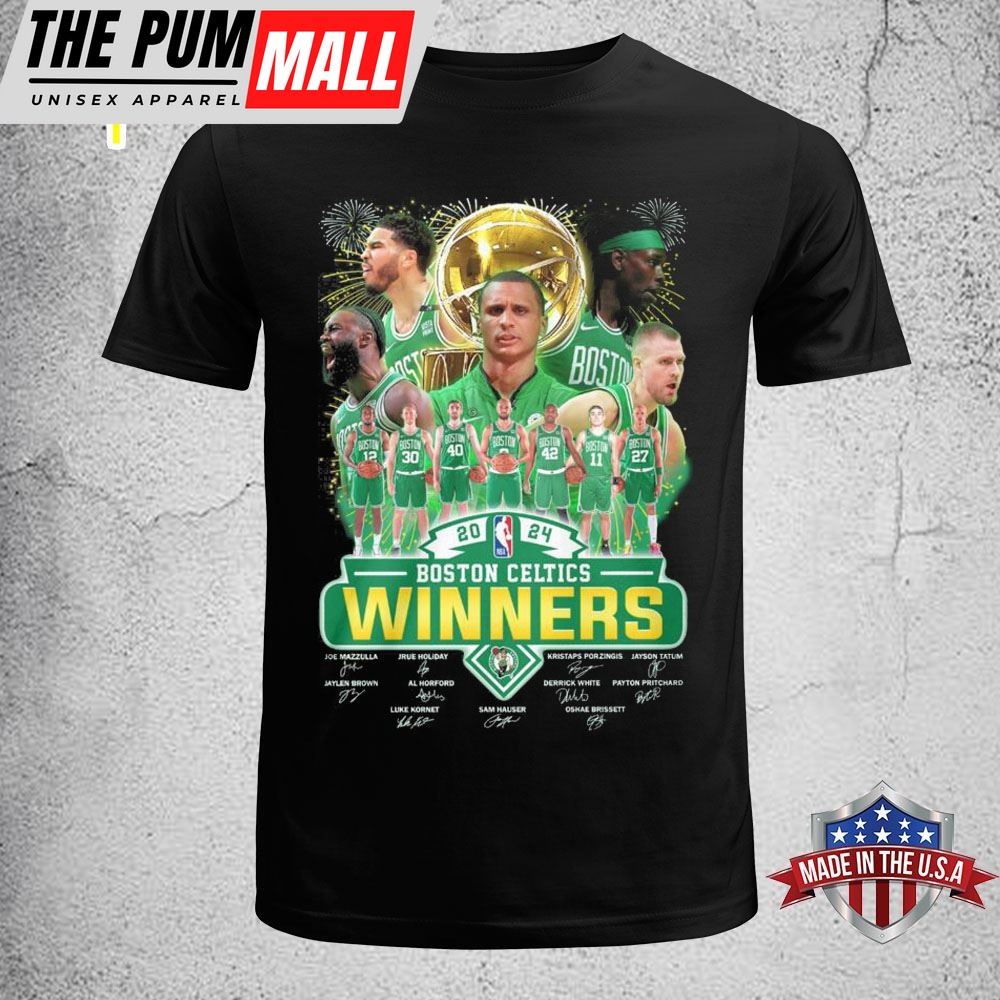 2025 NBA Boston Celtics Winners T-Shirt Unisex