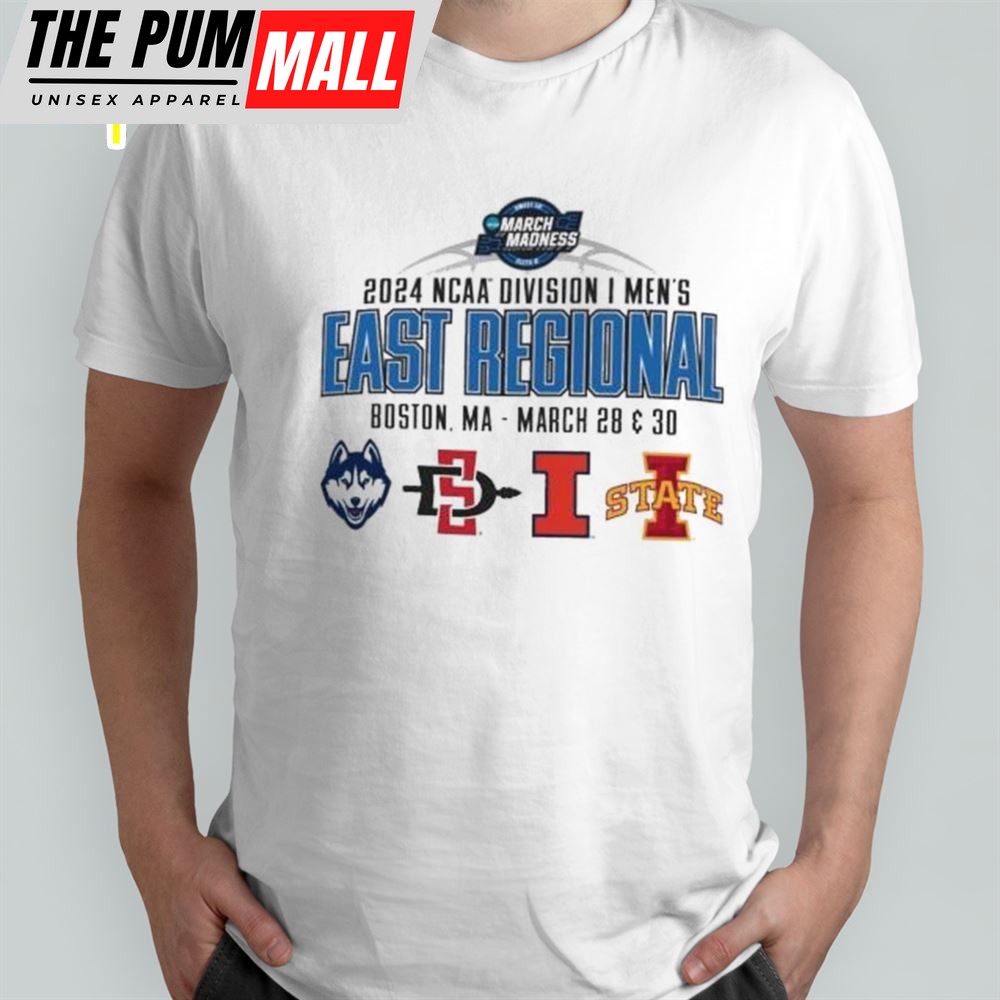 2025 Ncaa Division I Mens East Regional Boston Ma March 28 & 30 Shirt