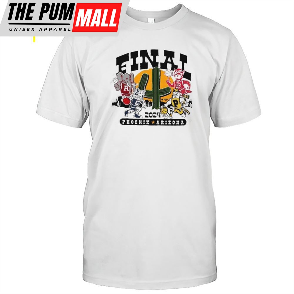 2025 Ncaa Division Mens Basketball Final 4 Mascot T-shirt