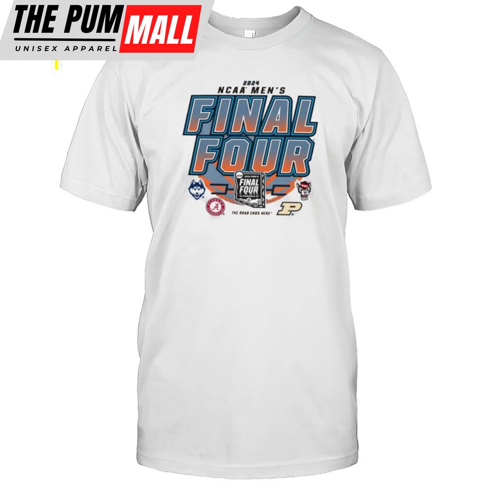 2025 NCAA Mens The Road Ends Here Final Four April 6 & 8 Shirt