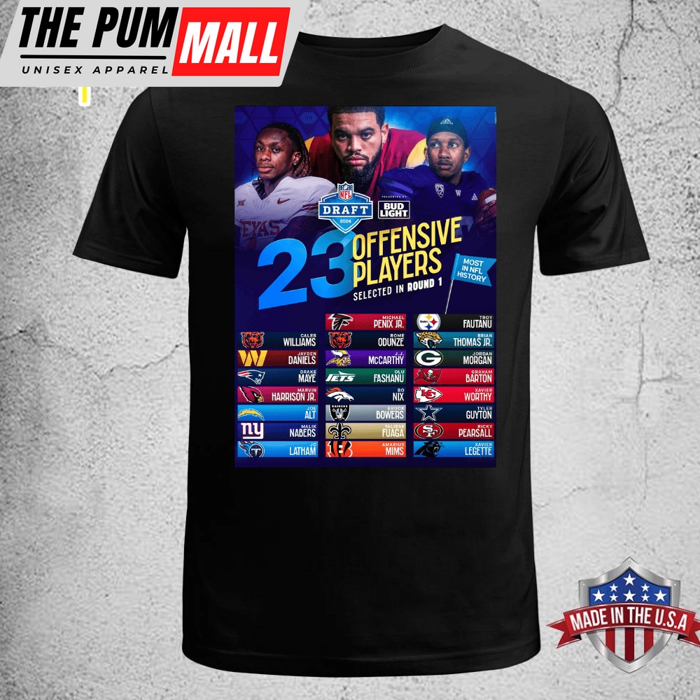 2025 NFL Draft A Record-breaking Night 1 Poster T-shirt