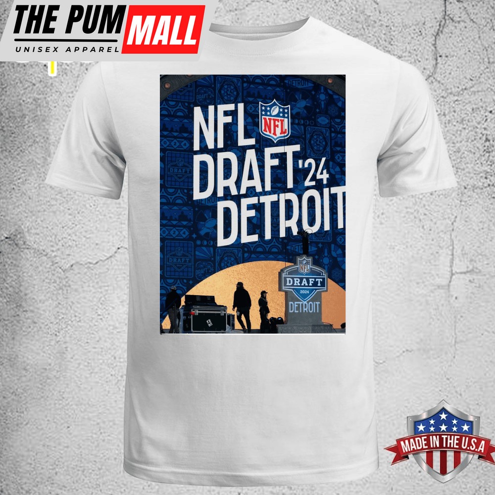 2025 NFL Draft Detroit Unisex T-shirt