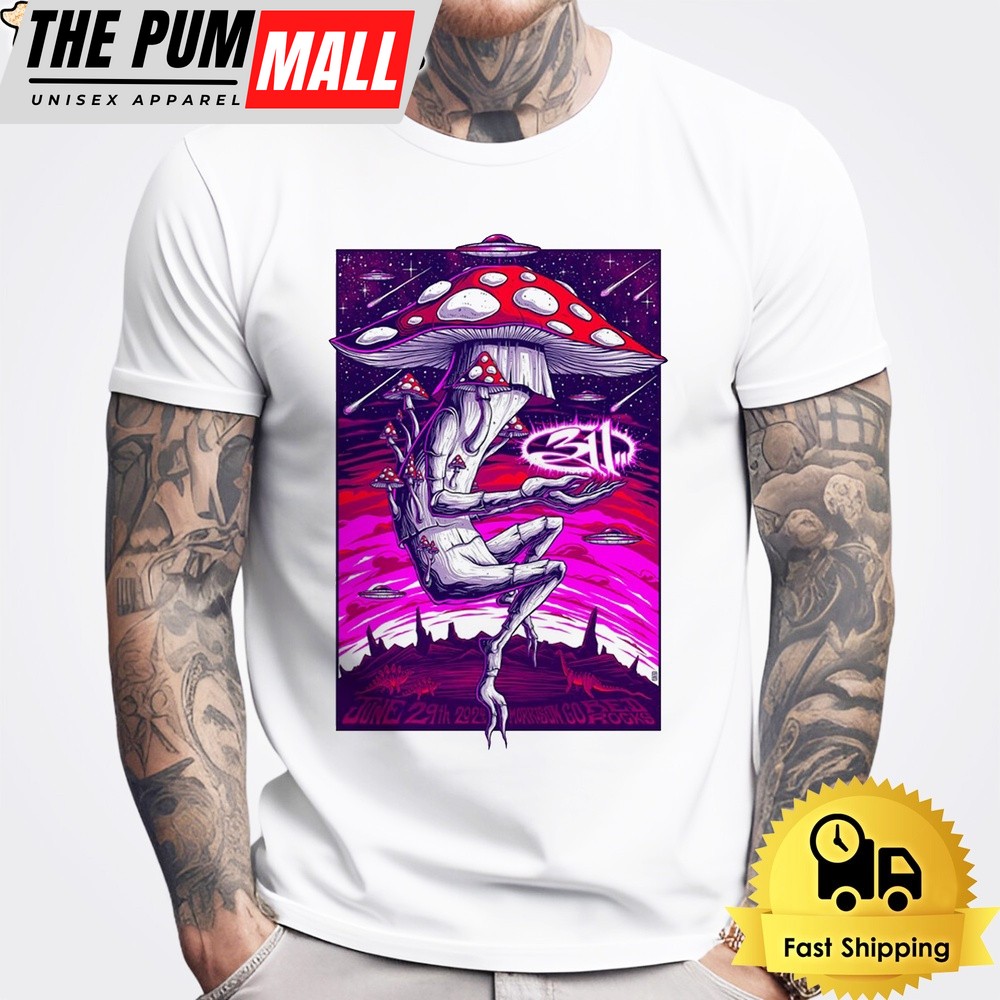 311 In Morrison At Red Rocks Amphitheatre 2024 Unisex T-Shirt