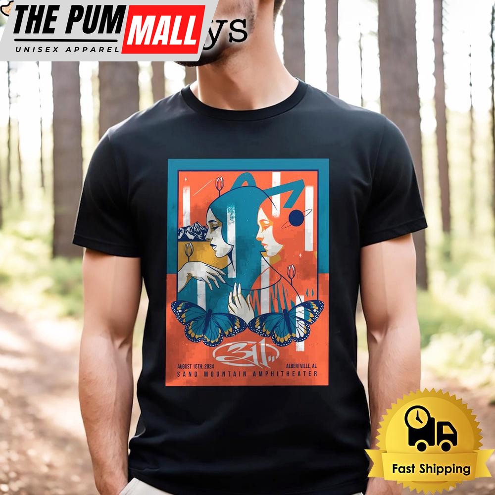 311 Tour At Sand Mountain Park Amphitheater In Albertville AL On August 15 2024 Unisex T-Shirt