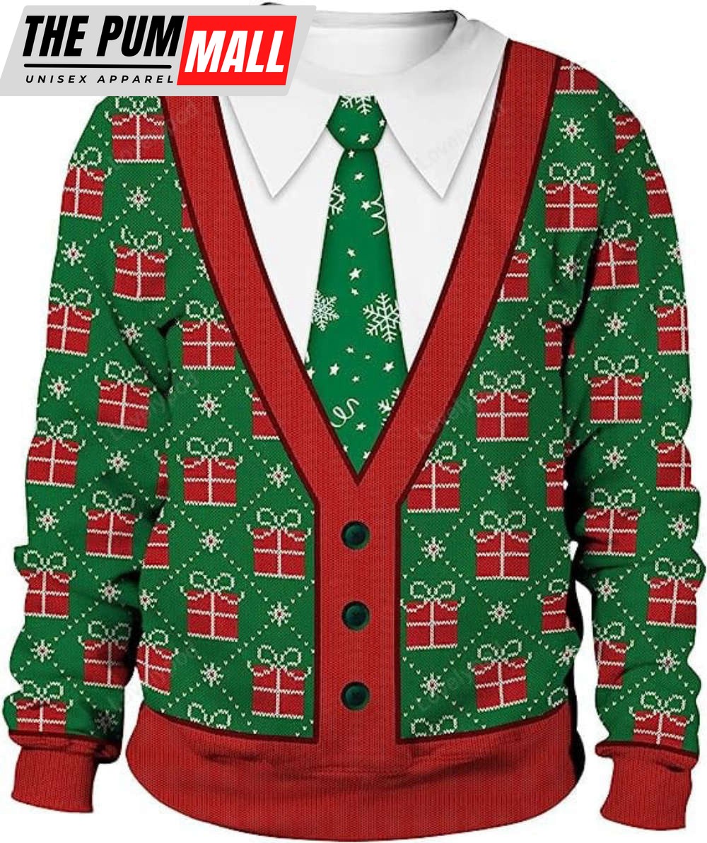 3d-graphic-reindeer-santa-ugly-christmas-sweater-unisex-funny-novelty-nezoivpg 3D Graphic Reindeer Santa Ugly Christmas Sweater – Unisex Funny Novelty