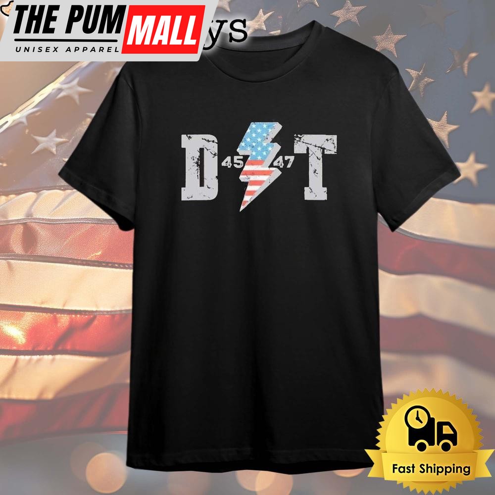 45 Lightning 47 T To The Donald Trump T Shirt