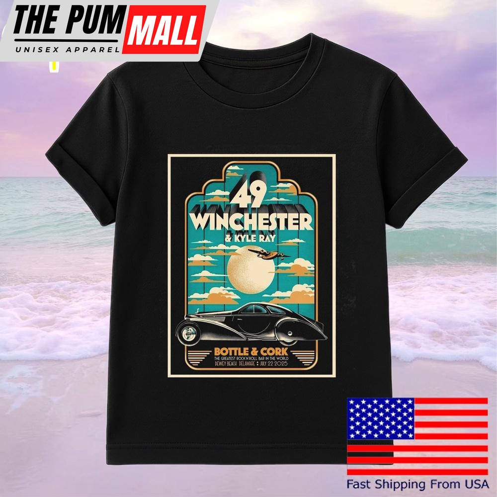 49 Winchester Tour On July 2025 At Bottle & Cork, Dewey Beach, De T-Shirt