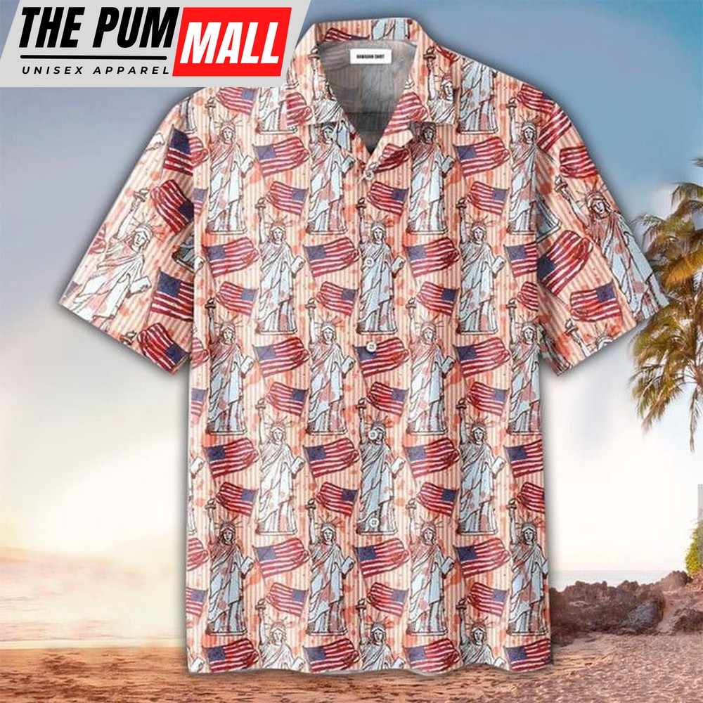 4th Of July Hawaiian Shirt, 4Th Of July Hawaiian Shirt, Happy Independence Day Hawaiian Shirt, Hawaiian Fourth Of July Shirt