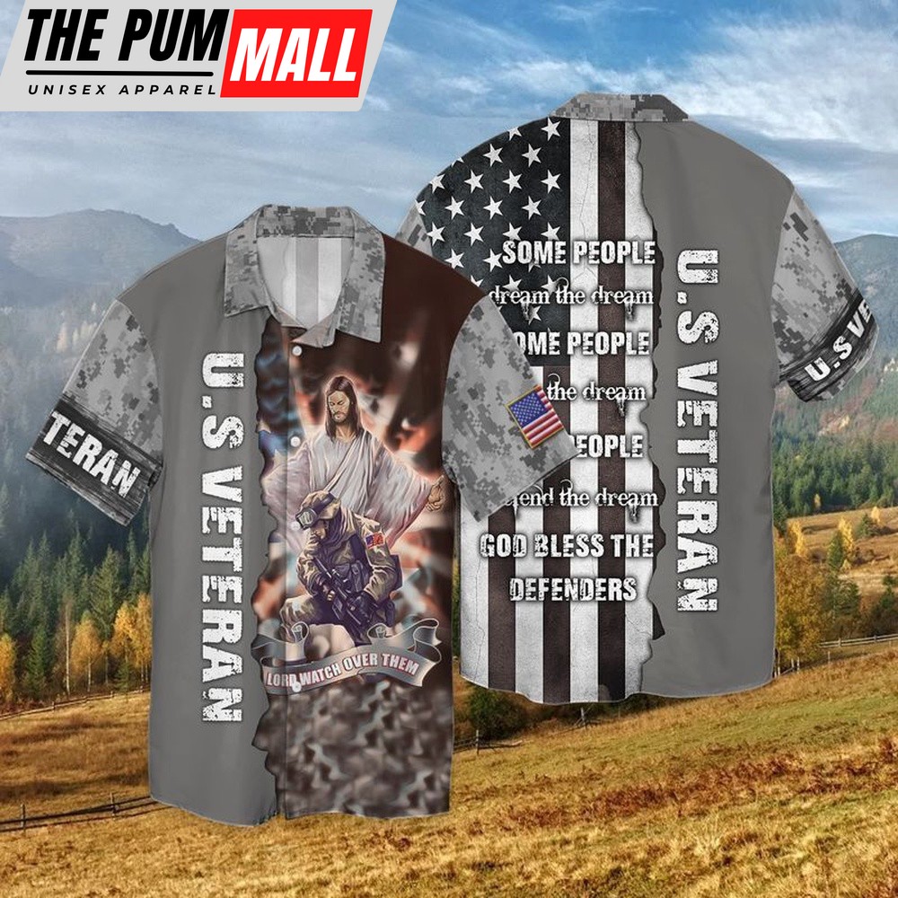 4th Of July Hawaiian Shirt, 4Th Of July Independence Day Memorial Day American Veteran Hawaiian Shirt, Hawaiian Fourth Of July Shirt