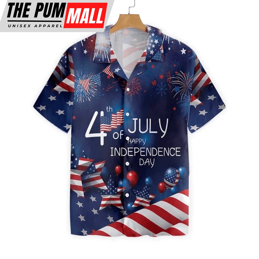 4th-of-july-hawaiian-shirt-4th-of-july-watercolor-hawaiian-shirt-american-flag-0ga81657 4th Of July Hawaiian Shirt, 4Th Of July Watercolor Hawaiian Shirt, American Flag Fireworks Hawaiian Shirt, Hawaiian Fourth Of July Shirt