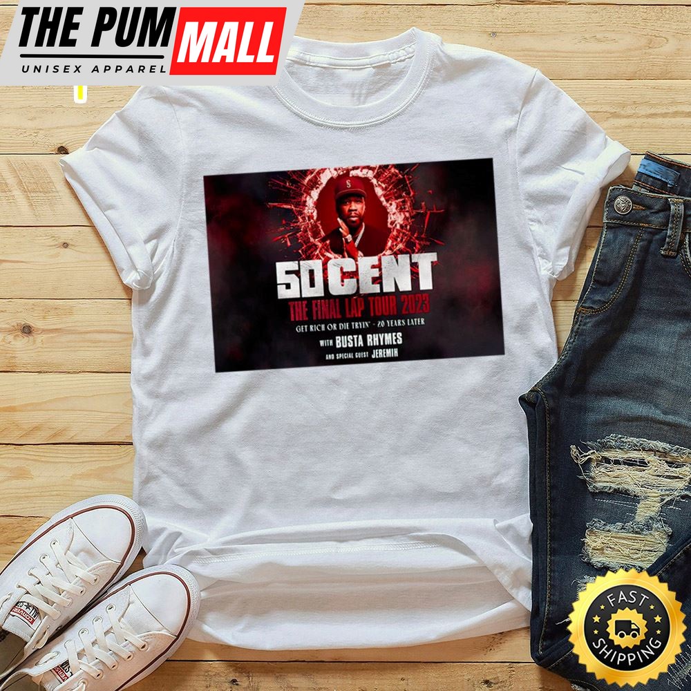 50 Cent Celebrates Get Rich Or Die Tryin Anniversary Tour Unisex Tshirt