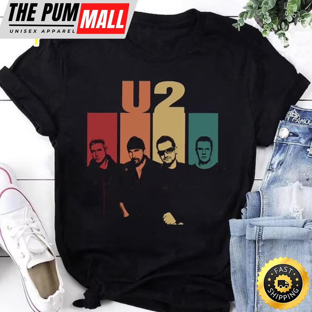 90s Vintage U2 Band Shirt Achtung Baby U2 Tour 2025 Shirt