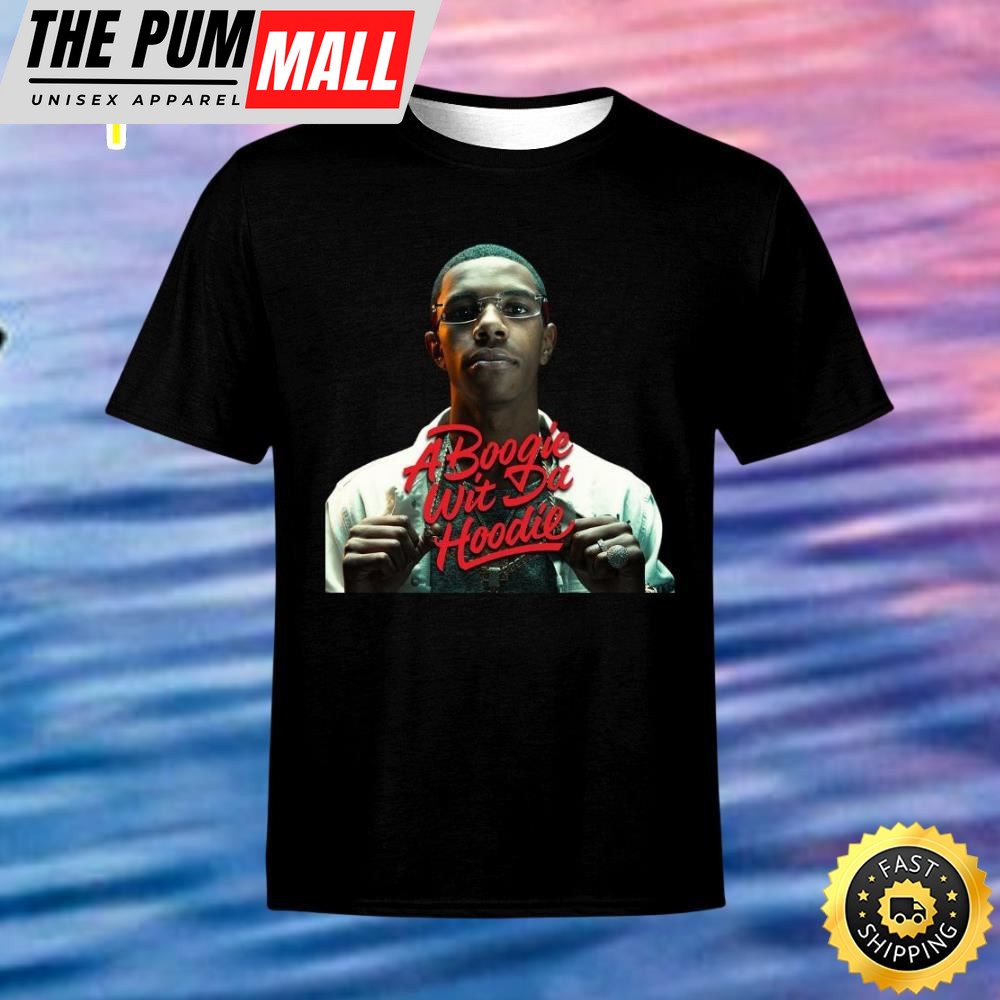 A Boogie Wit Da Hoodie Concert Black T-shirt