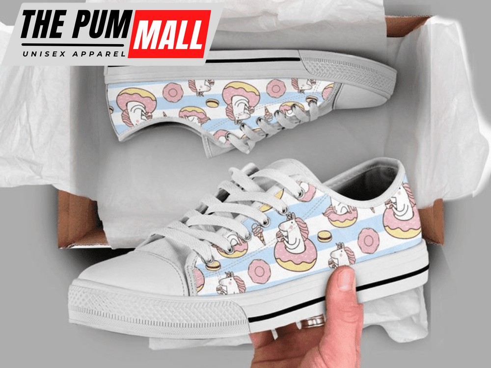 A Donut Unicorn Low Top Shoes PN206233Sb – Comfortable Footwear