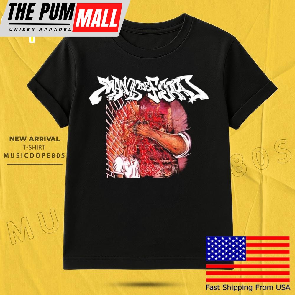 A Wilhelm Scream Manos De Fierro T Shirt