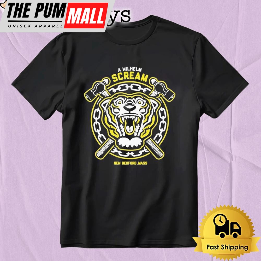 A Wilhelm Scream New Bedford Mass Tiger T-Shirt