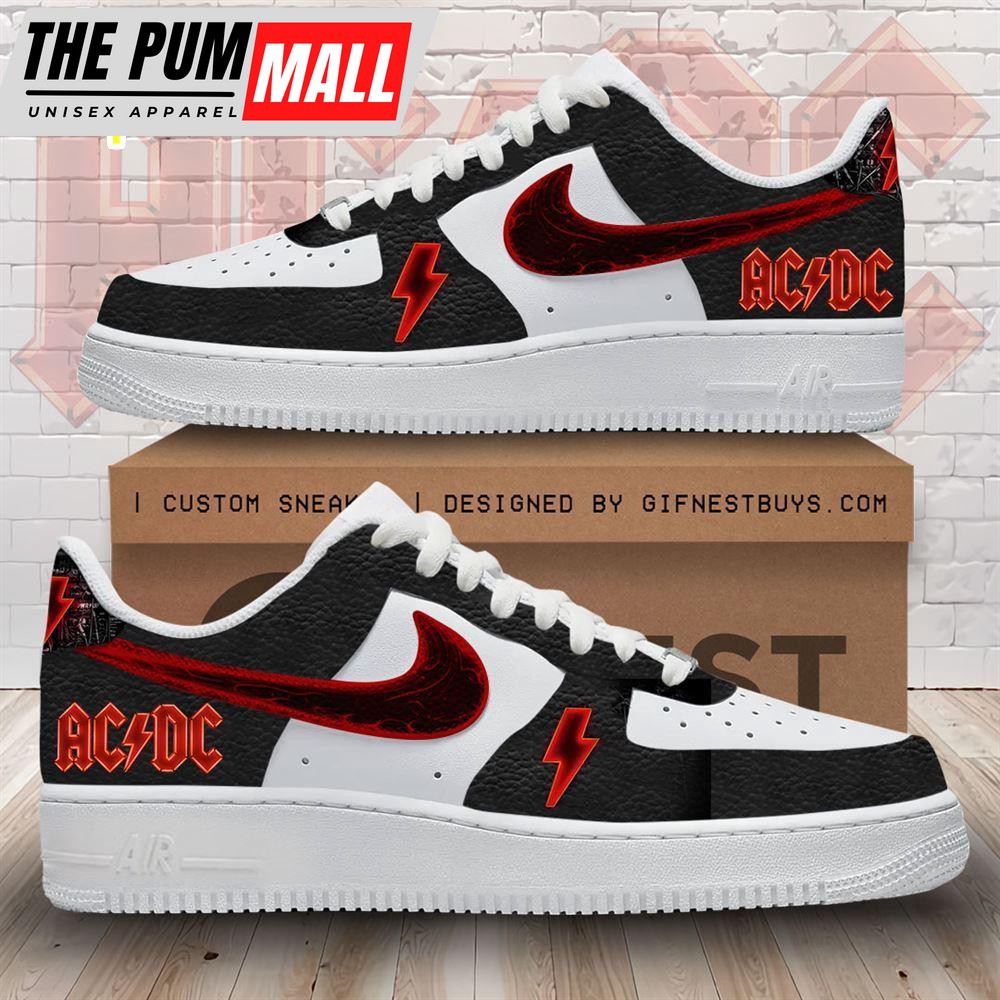 Acdc Air Force 1 Sneaker  Gift For Christmas