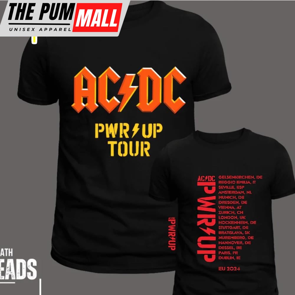 ACDC European Tour 2024 – T-shirt