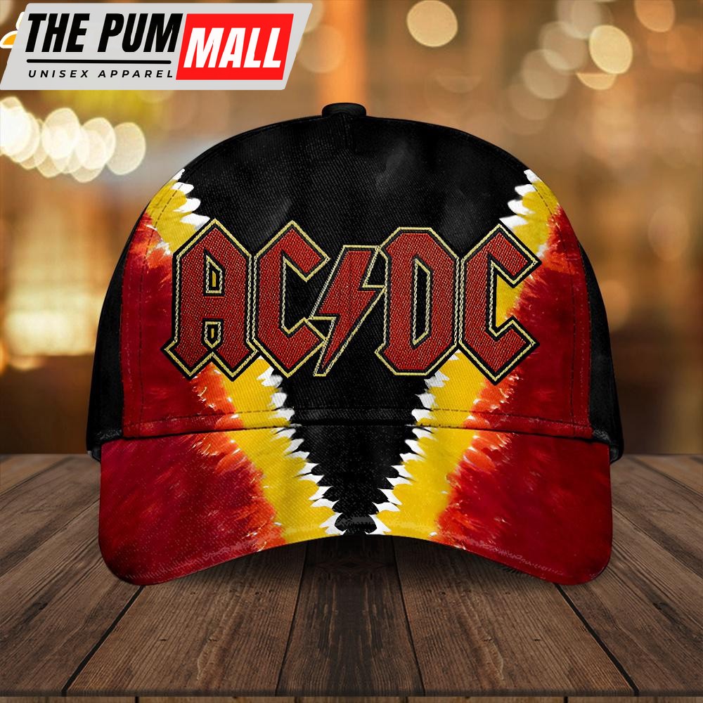 ACDC Music Colors Baseball Cap Print For Fans