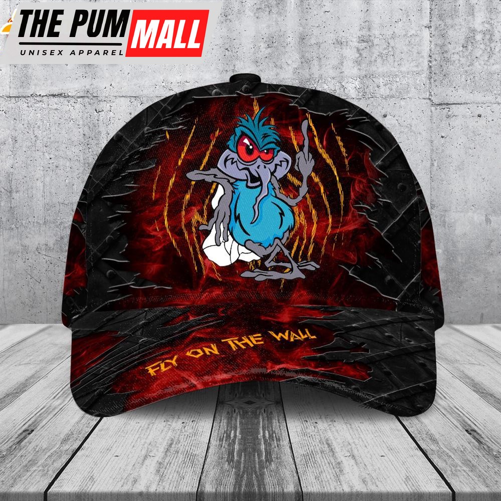 ACDC Music Fly On The Wall Baseball Cap Print For Fans