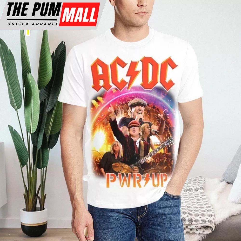ACDC PWR UP Tour 2025 Unisex T-Shirt Current Tour 2025