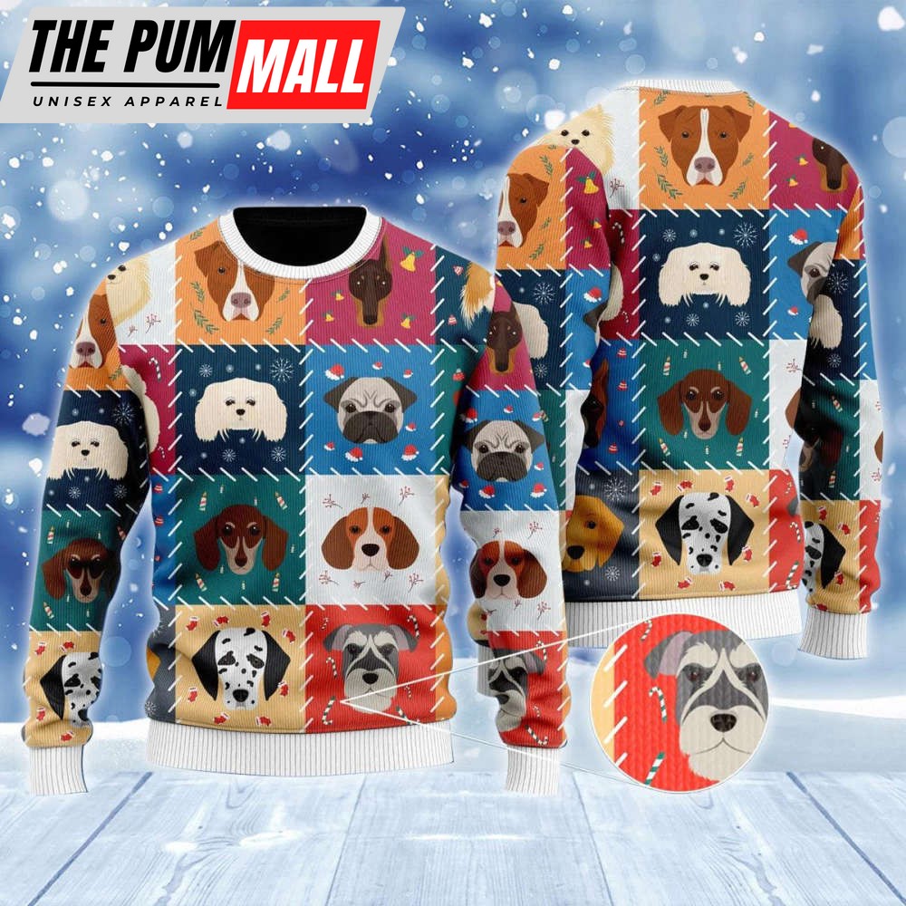 Adorable Christmas Ugly Sweater for Dogs & Puppies – Festive and Fun!