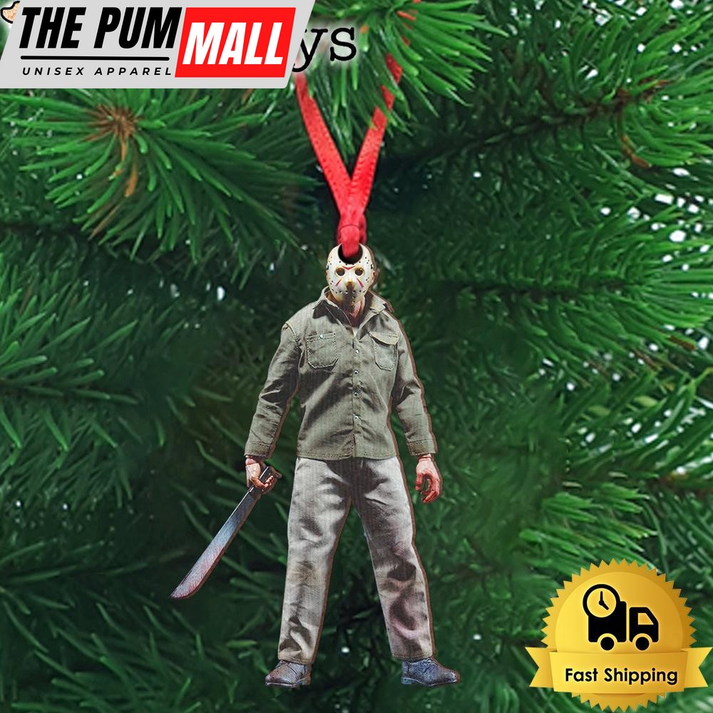 Adult Killer Jason Wooden Ornament Limited Edition