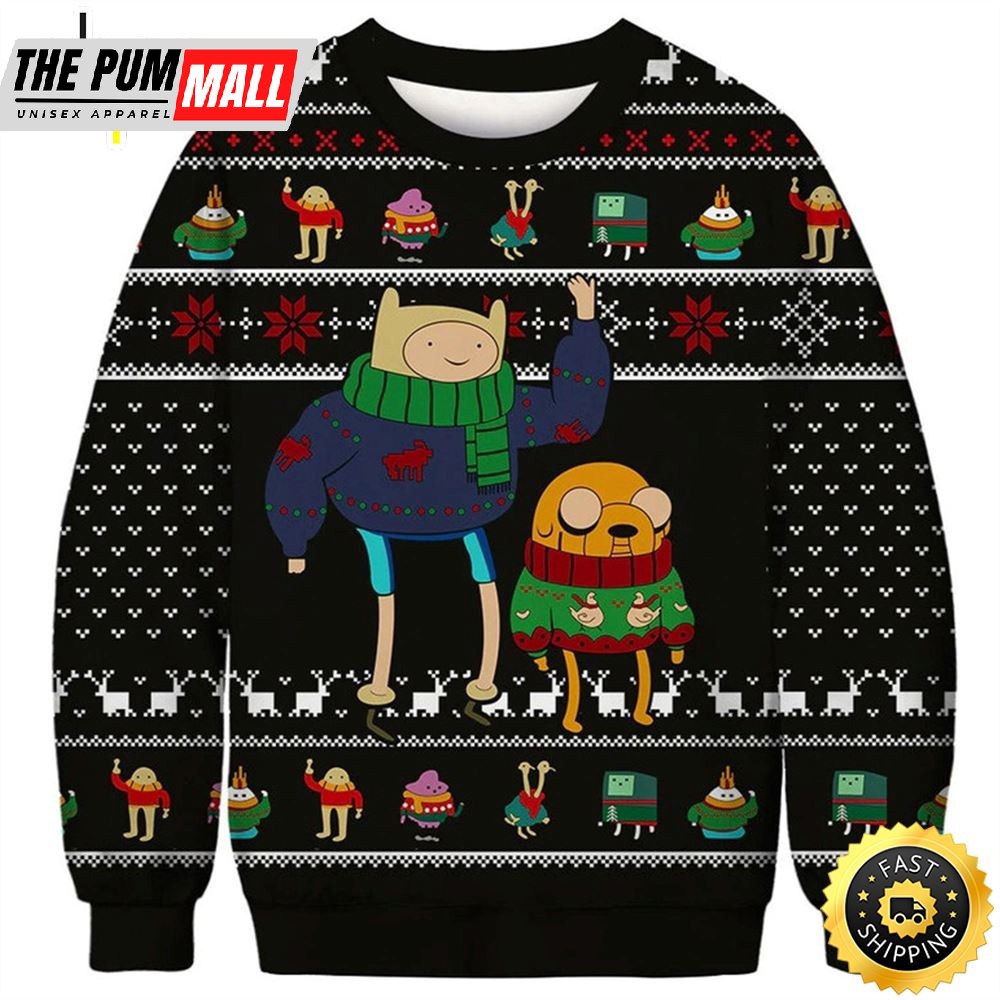 Adventure Time Ugly Christmas Sweater