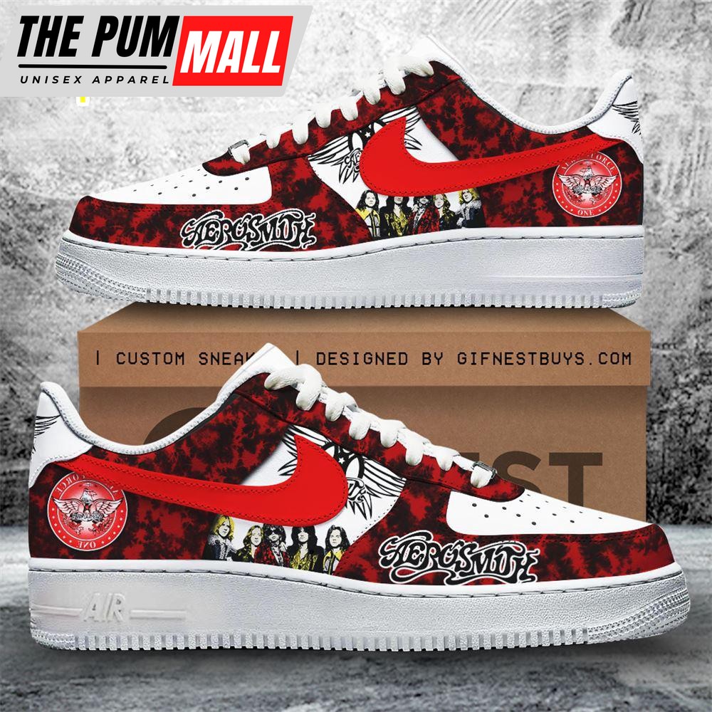 Aerosmith Air Force 1 Sneaker  Gift For Christmas