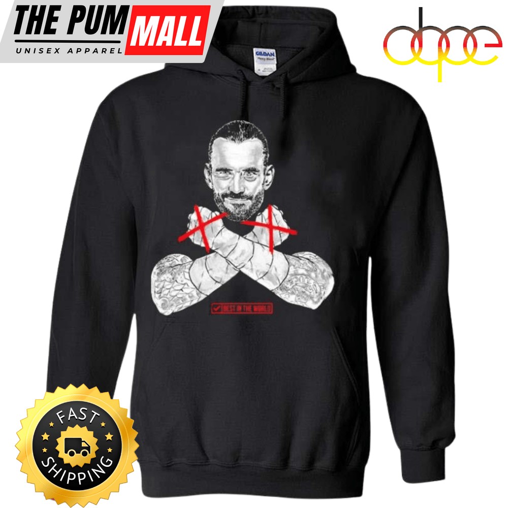 Aew Dynamite Cm Punk Hoodie