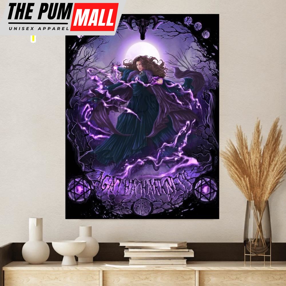 Agatha Harkness Darkhold Diaries Marvel Movie 2025 Poster Canvas