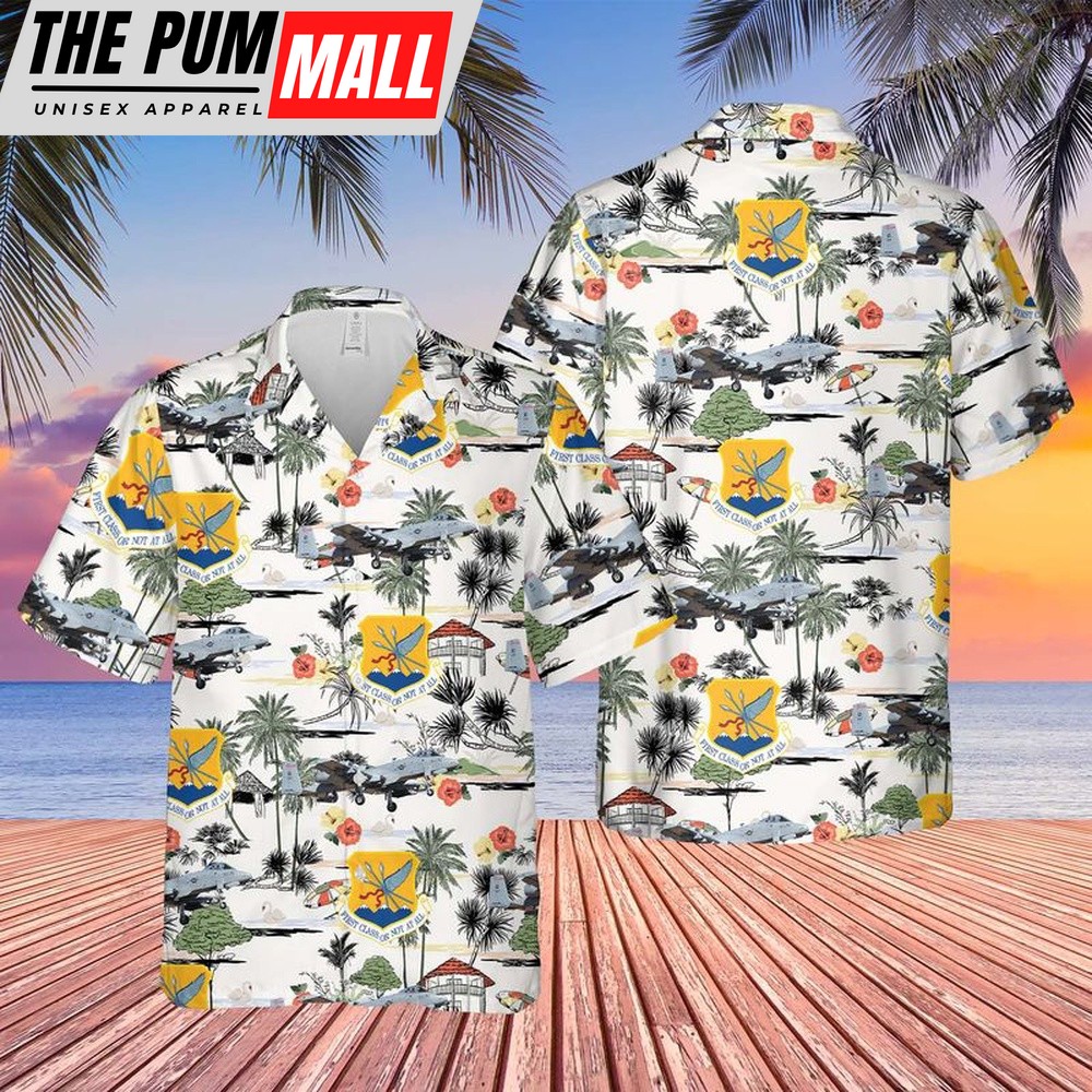 Air Force Hawaiian Shirt, Air National Guard 114th Fighter Wing, 124th Fighter Wing, 190th Fighter Squadron A-10 Thunderbolt II Hawaiian Shirt