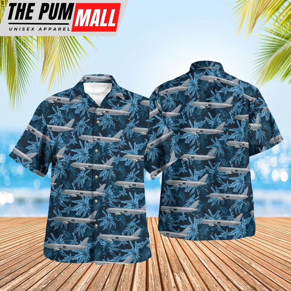 Air Force Hawaiian Shirt, New Hampshire Air National Guard 157th Air Refueling Wing Boeing KC-46A Pegasus Hawaiian shirt, Veteran Hawaiian Shirt