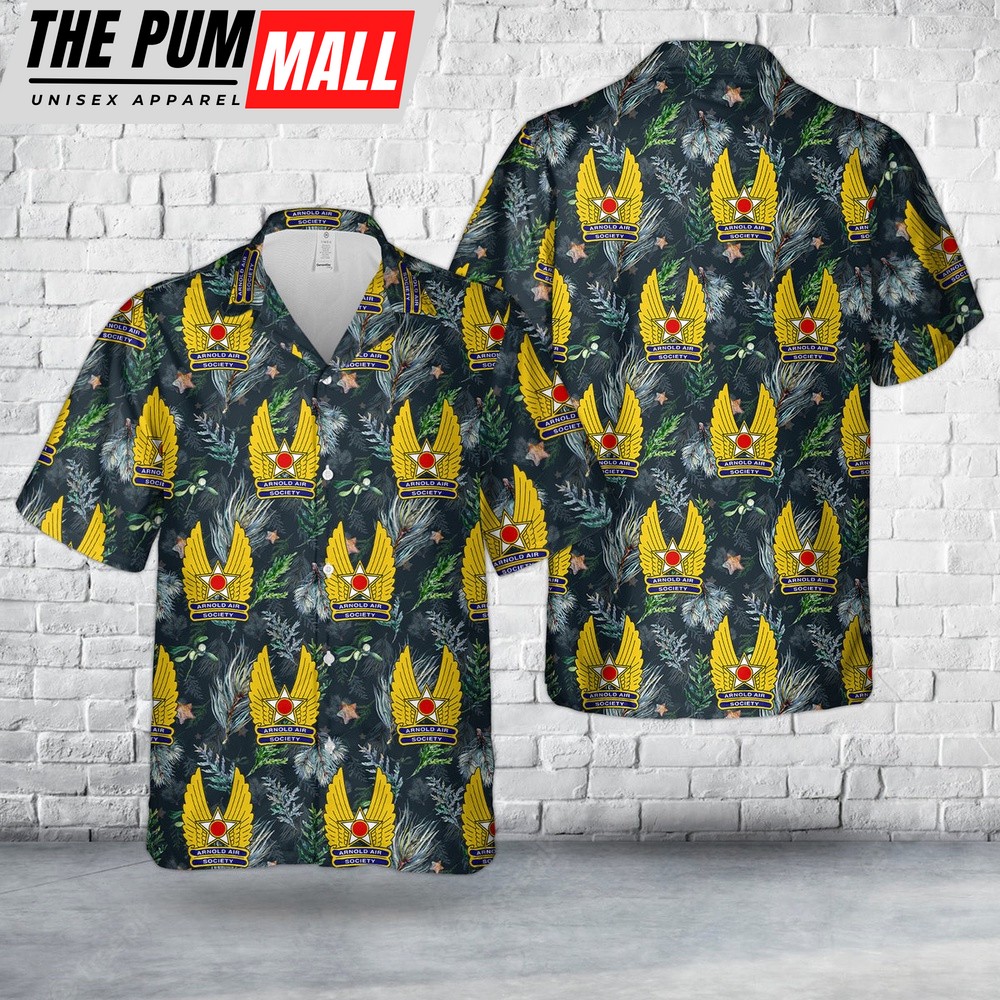 Air Force Hawaiian Shirt, US Air Force Arnold Air Society (AAS) Hawaiian Shirt, Veteran Hawaiian Shirt