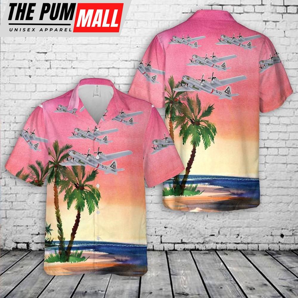 Air Force Hawaiian Shirt, US Air Force B-29 Superfortress Bockscar Hawaiian Shirt, Veteran Hawaiian Shirt
