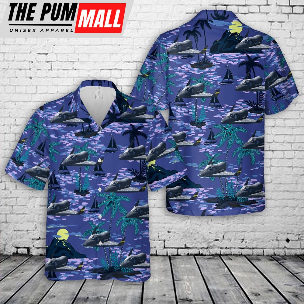 Air Force Hawaiian Shirt, US Air Force Boeing X-20 Dyna-Soar Hawaiian Shirt, Veteran Hawaiian Shirt