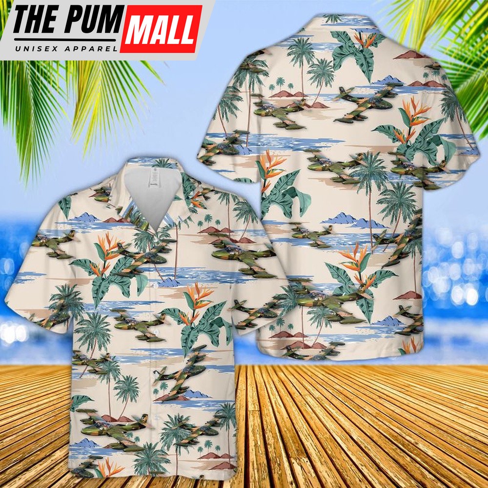Air Force Hawaiian Shirt, US Air Force Cessna A-37 Dragonfly Hawaiian Shirt, Veteran Hawaiian Shirt