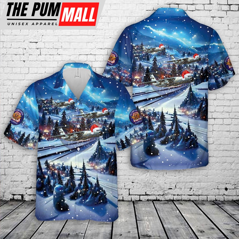 Air Force Hawaiian Shirt, US Air Force Hanoi Taxi Lockheed C-141 Starlifter Flag Christmas Hawaiian Shirt, Veteran Hawaiian Shirt