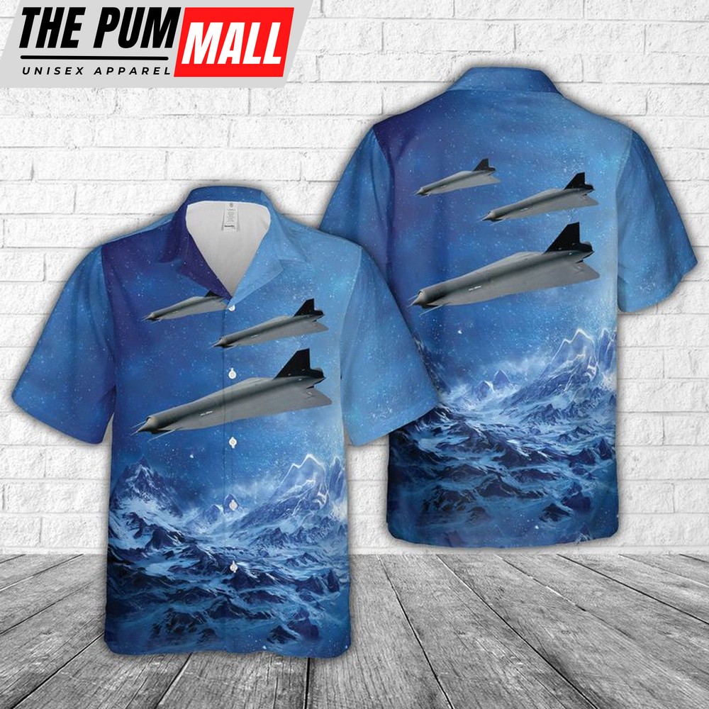 Air Force Hawaiian Shirt, US Air Force Lockheed D-21B Hawaiian Shirt, Veteran Hawaiian Shirt