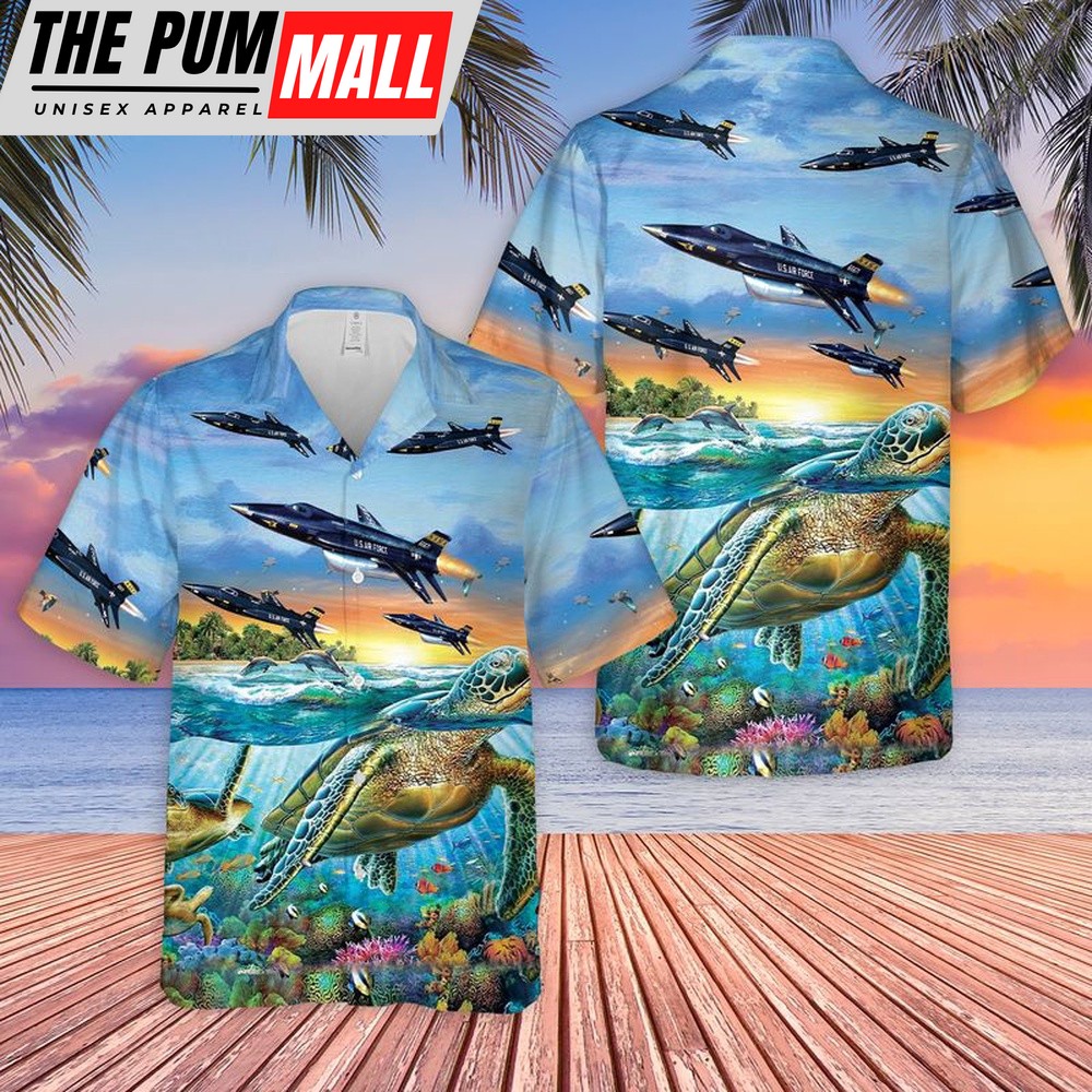 Air Force Hawaiian Shirt, US Air Force North American X-15 Hawaiian Shirt, Veteran Hawaiian Shirt
