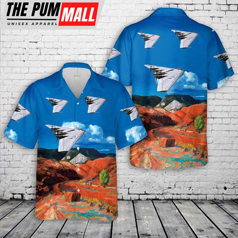 Air Force Hawaiian Shirt, US Air Force Northrop YB-35 prototype Hawaiian Shirt, Veteran Hawaiian Shirt