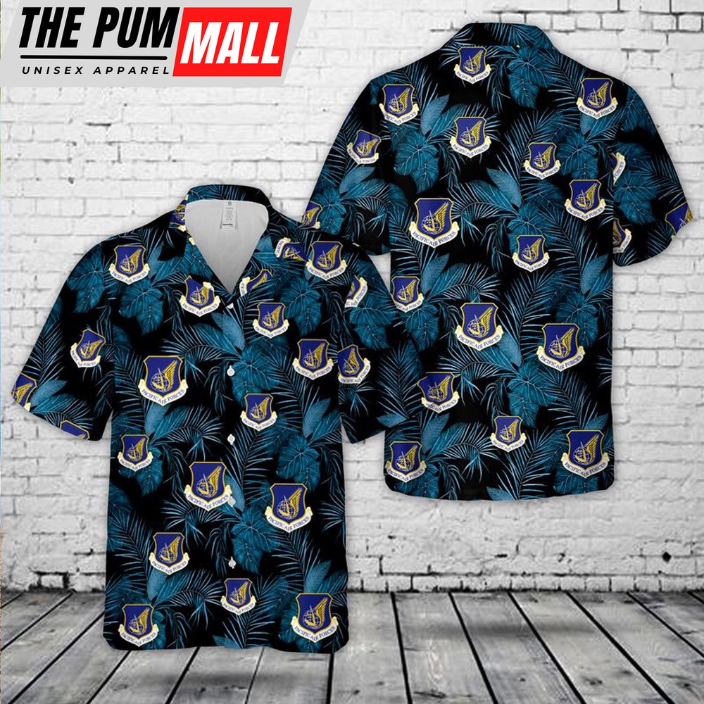 Air Force Hawaiian Shirt, US Air Force Pacific Air Forces (PACAF) Hawaiian Shirt, Veteran Hawaiian Shirt